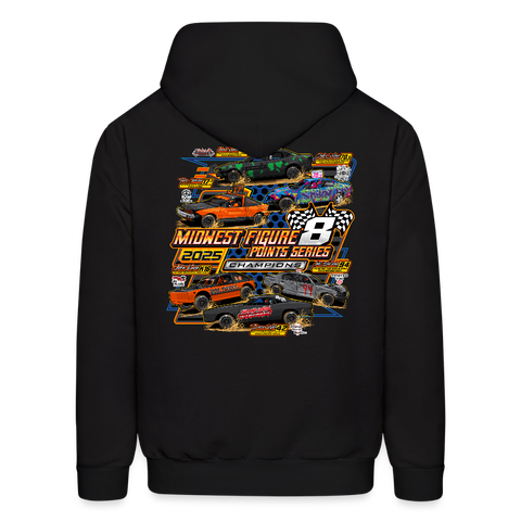 Midwest Figure 8 | 2025 | Adult Hoodie - black
