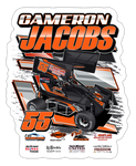 Cameron Jacobs | 2024 | Kiss-Cut Vinyl Decal 2