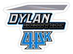 Dylan Krutke | 2025 | Kiss-Cut Vinyl Decal
