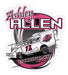 Allen Racing | 2024 | Kiss-Cut Vinyl Decal 2