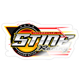 Stine Racing | 2026 | Kiss-Cut Vinyl Decal - white glossy