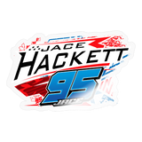 Jace Hackett | 2025 |  Kiss-Cut Vinyl Decal - transparent glossy