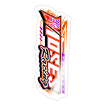 Moses Racing | 2025 |  Kiss-Cut Vinyl Decal - white glossy