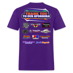 Pist-N-Broke Motorsports | 2025 | Adult T-Shirt - purple
