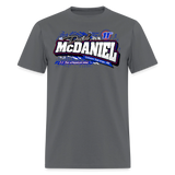 David McDaniel | 2026 | Adult T-Shirt - charcoal