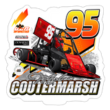 Myles Countermarsh | 2025 |  Kiss-Cut Vinyl Decal 2 - white matte