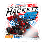Jace Hackett | 2025 |  Kiss-Cut Vinyl Decal 2 - white glossy