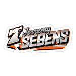 Jerremy Sebens | 2025 |  Kiss-Cut Vinyl Decal - white matte
