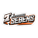 Jerremy Sebens | 2025 |  Kiss-Cut Vinyl Decal - white matte