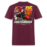 Myles Coutermarsh | 2025 | Adult T-Shirt - burgundy