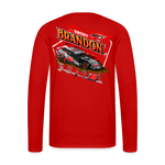 Brody Brandon | 2025 | Men's LS T-Shirt - red