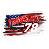 Thibeault Racing | 2023 | Sticker 2 - white glossy