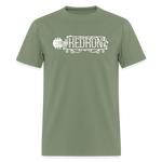 KEDRON | White Logo | Adult T-Shirt - military green