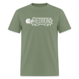 KEDRON | White Logo | Adult T-Shirt - military green