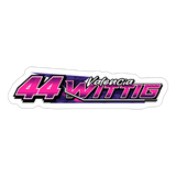 Valencia Wittig | 2025 |  Kiss-Cut Vinyl Decal - white matte