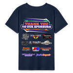 Pist-N-Broke Motorsports | 2025 | Youth T-Shirt - navy