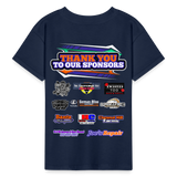 Pist-N-Broke Motorsports | 2025 | Youth T-Shirt - navy