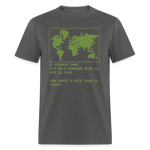 A Strange Game - War Games Inspired | Adult T-Shirt - charcoal