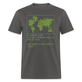 A Strange Game - War Games Inspired | Adult T-Shirt - charcoal