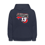 Hudson Beliveau | 2025 | Youth Hoodie - navy