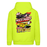 Wild Frogs Racing | 2025 | Adult Hoodie - safety green