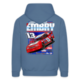 James Dale | Embry Racing | 2026 | Adult Hoodie - denim blue