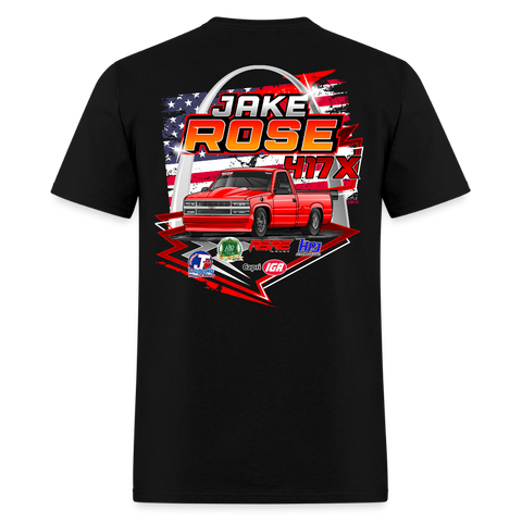 Jake Rose | 2025 | Adult T-Shirt - black