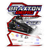 Braxton Berg | 2026 | Kiss-Cut Vinyl Decal 2 - transparent glossy