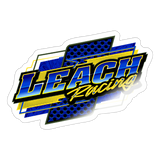 Liam Leach | Leach Racing | 2025 | Kiss-Cut Vinyl Decal - white glossy