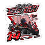 Wyatt Smith | 2025 |  Kiss-Cut Vinyl Decal 2 - white matte