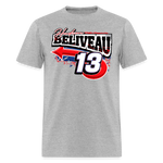 Hudson Beliveau | 2025 | Adult T-Shirt - heather gray