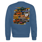 Midwest Figure 8 | 2025 | Adult Crewneck Sweatshirt - indigo blue
