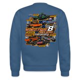 Midwest Figure 8 | 2025 | Adult Crewneck Sweatshirt - indigo blue
