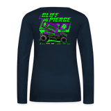 Cliff Pierce | 2024 | Women's LS T-Shirt - deep navy