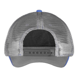 Jeff Hall | 2025 | Dyed Trucker Hat - washed blue / silver