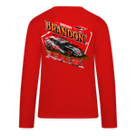 Brody Brandon | 2025 | Youth LS T-Shirt - red