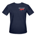 Mick East | 2025 | Men’s Moisture Wicking Performance T-Shirt - navy