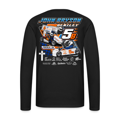 John Bryson Bentley | 2024 | Adult LS T-Shirt - black