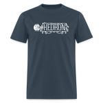 KEDRON | White Logo | Adult T-Shirt -  blue dusk