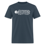 KEDRON | White Logo | Adult T-Shirt -  blue dusk