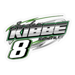 Jordan Kibbe | 2023 |  Kiss-Cut Vinyl Decal - transparent glossy