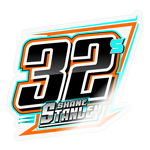 Shane Stanley | 2025 |  Kiss-Cut Vinyl Decal - transparent glossy
