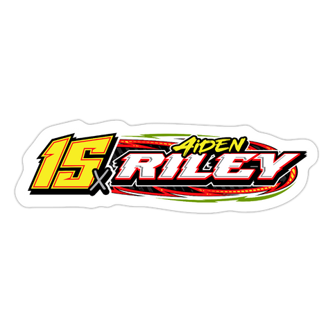 Aiden Riley | 2025 |  Kiss-Cut Vinyl Decal - white matte