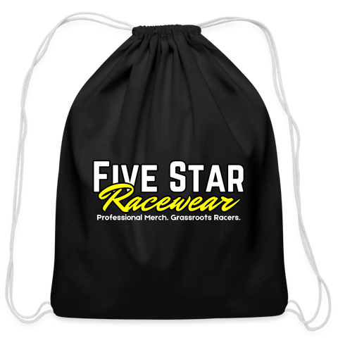 Five Star Racewear | Drawstring Bag - black