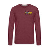 Owen Mossow | 2026 | Men's LS T-Shirt - heather burgundy