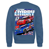 Embry Racing | 2026 | Adult Crewneck Sweatshirt - indigo blue