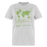 A Strange Game - War Games Inspired | Adult T-Shirt - heather gray