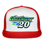 David Greenslit | 2025 | Trucker Cap - white/red