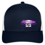 Cutler Racing | 2025 |  Baseball Cap - navy/white