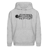 KEDRON | Black Logo | Adult Hoodie - heather gray